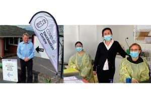 Vaccination clinic open